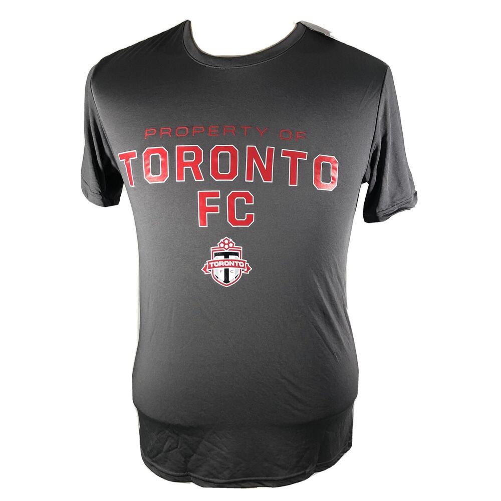 Toronto FC T-Shirt Adult Men's Medium Gray Property Of Polyester